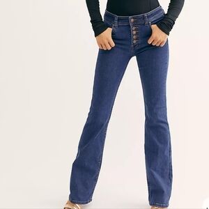Free People Palo Alto Bootcut Jeans size 28